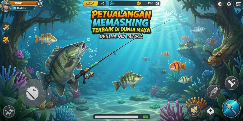 Tampilan gameplay intens dan menantang dalam 99RP.