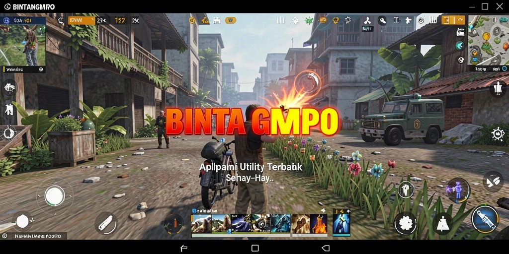 Tampilan antarmuka BINTANGMPO yang bersih dan modern.