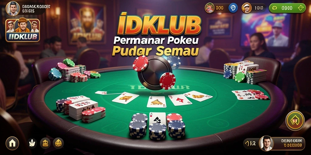 Tampilan gameplay seru dan menarik dari aplikasi IDKLUB.
