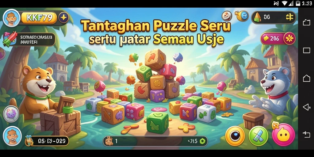 Tampilan gameplay KPK79 yang menantang dan seru.