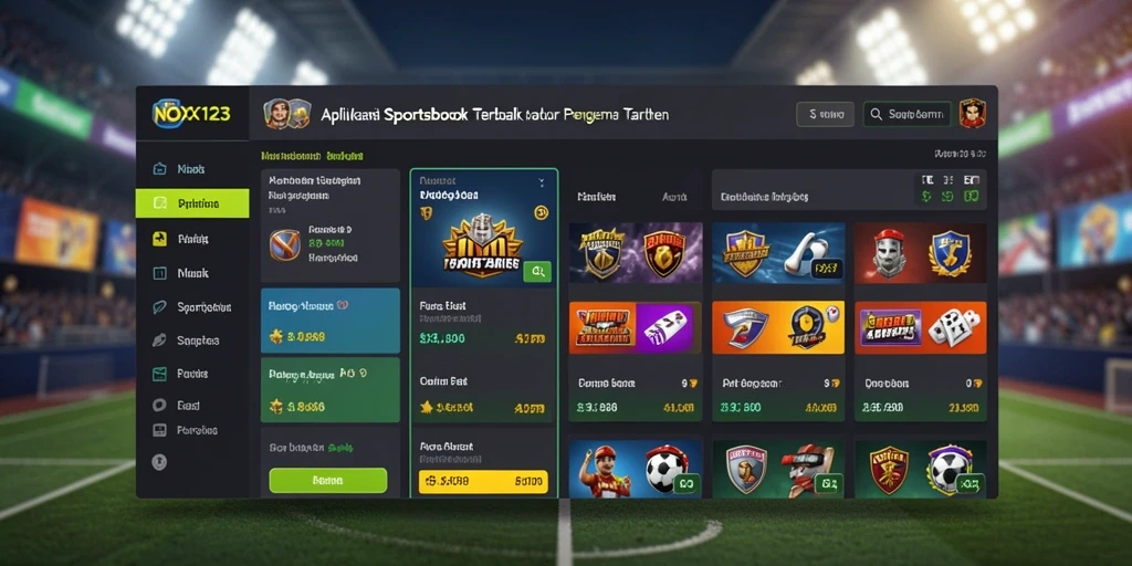Tampilan Gameplay NOX123 yang menegangkan dengan berbagai pilihan taruhan.