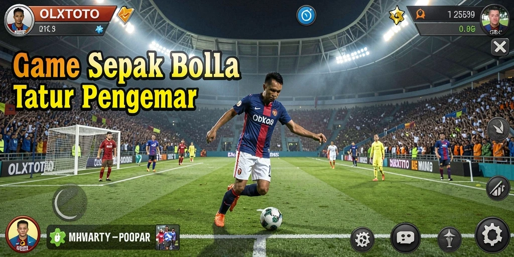 Tampilan gameplay OLXTOTO yang intens dan seru saat bertanding.