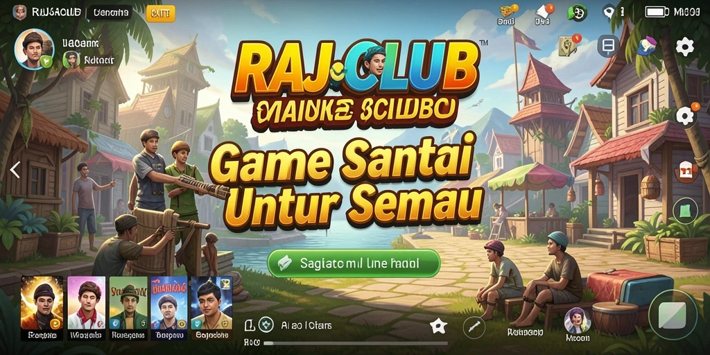 Gambaran mengasyikkan dari permainan Casual RAJACLUB.